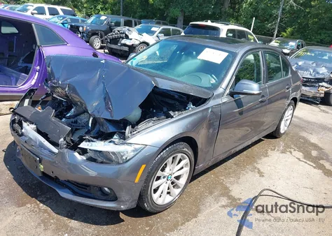 2016 BMW 320 Xi из США, поврежденный, VIN WBA8A3C52GK689284